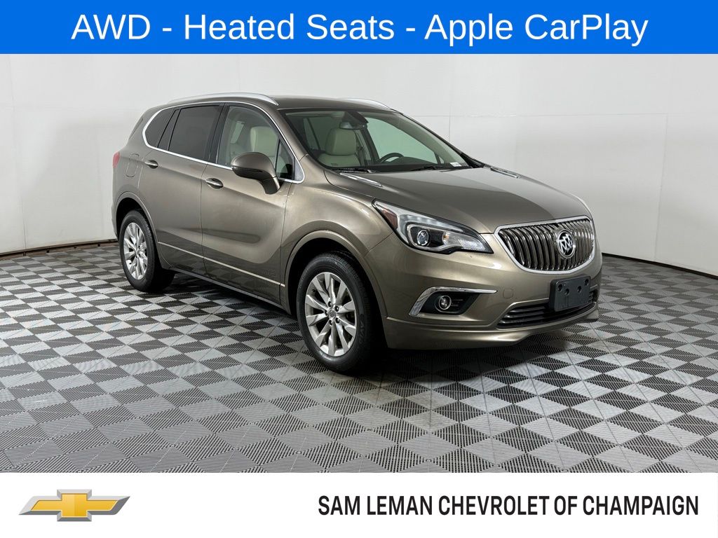 Bronze Alloy Metallic 2017 Buick Envision Essence AWD SUV / Crossover All-Wheel Drive 6-Speed Automatic