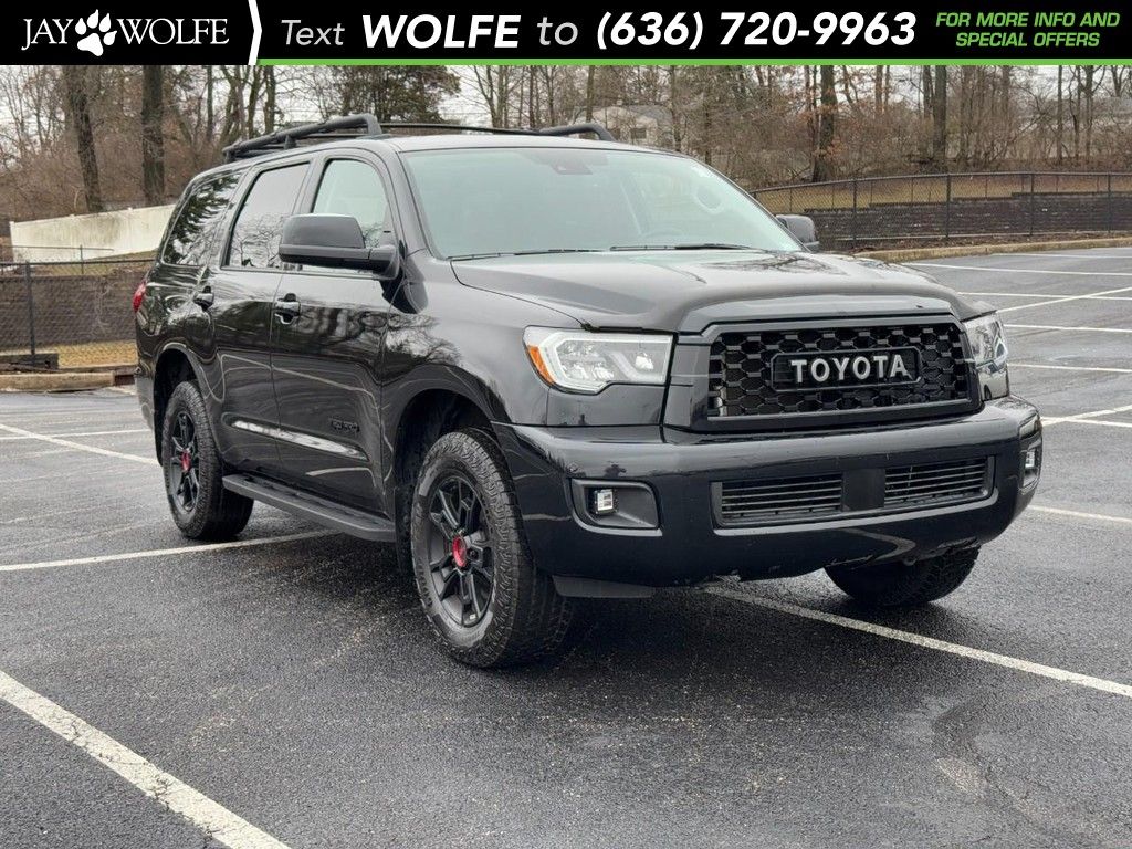 Midnight Black Metallic 2020 Toyota Sequoia SUV / Crossover Four-Wheel Drive 6-Speed Automatic