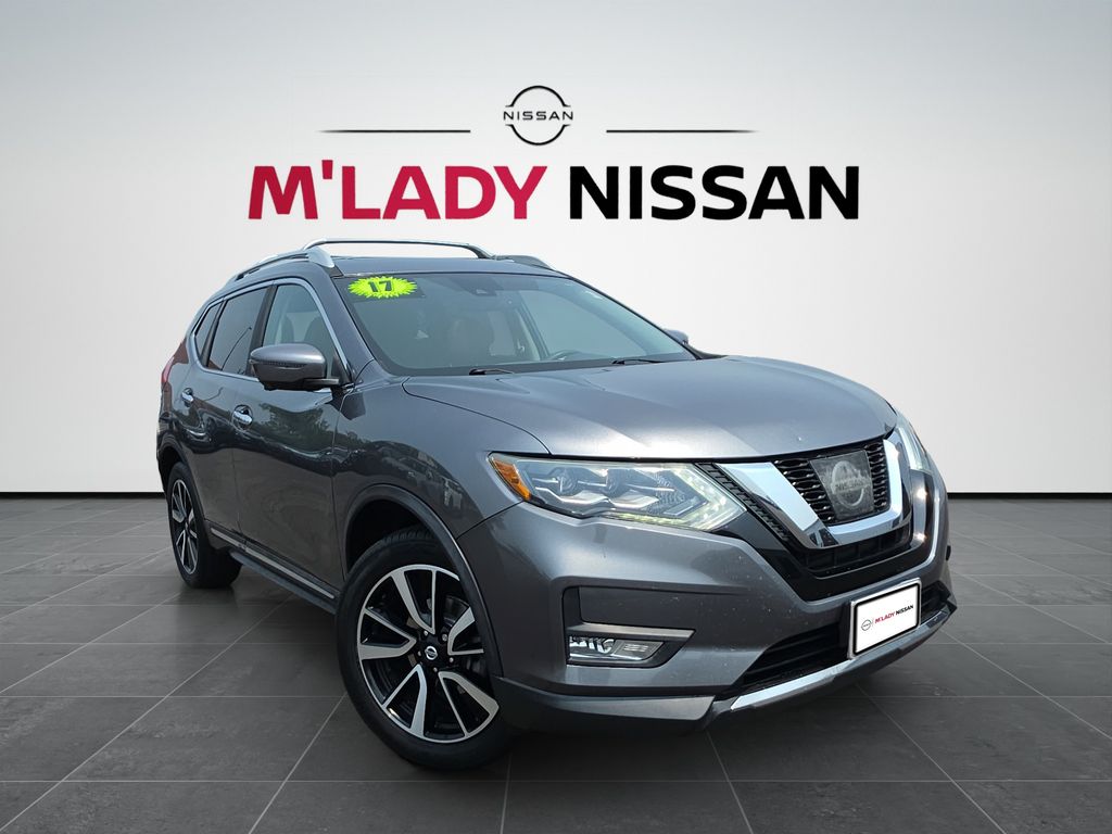 Gray 2017 Nissan Rogue SUV / Crossover All-Wheel Drive Continuously Variable Transmission