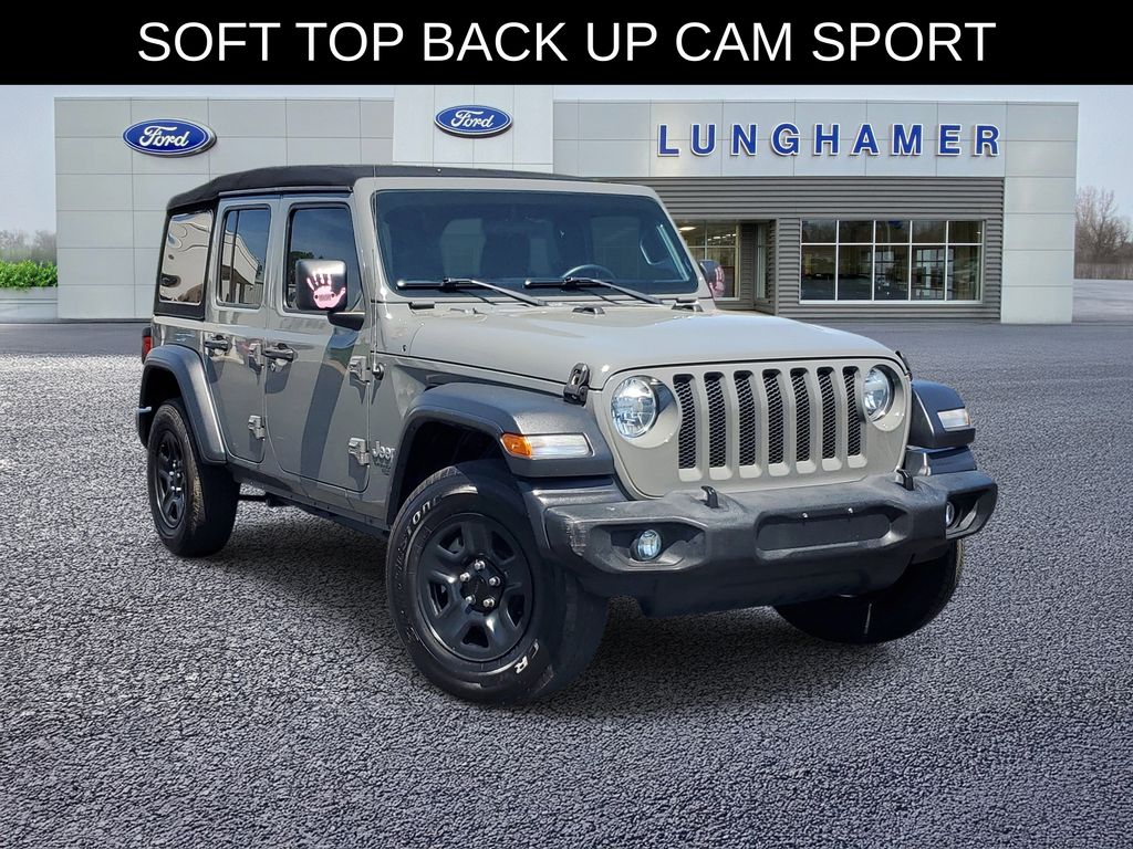 Sting-Gray Clearcoat 2019 Jeep Wrangler SUV / Crossover Four-Wheel Drive 8-Speed Automatic