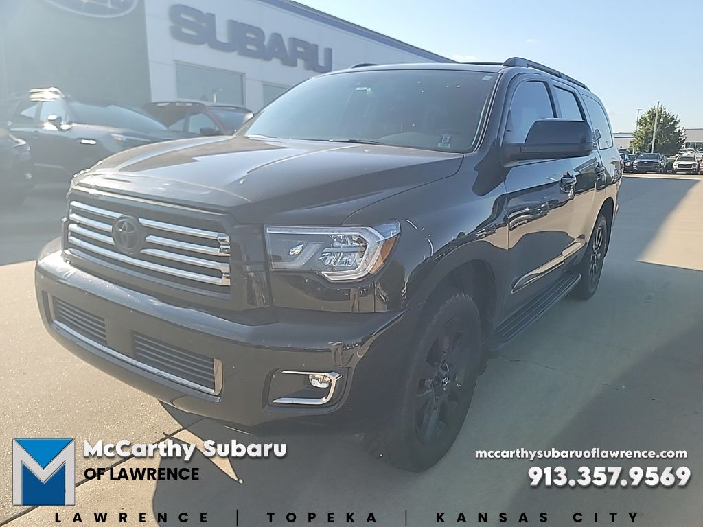 Midnight Black Metallic 2021 Toyota Sequoia SUV / Crossover Four-Wheel Drive 6-Speed Automatic