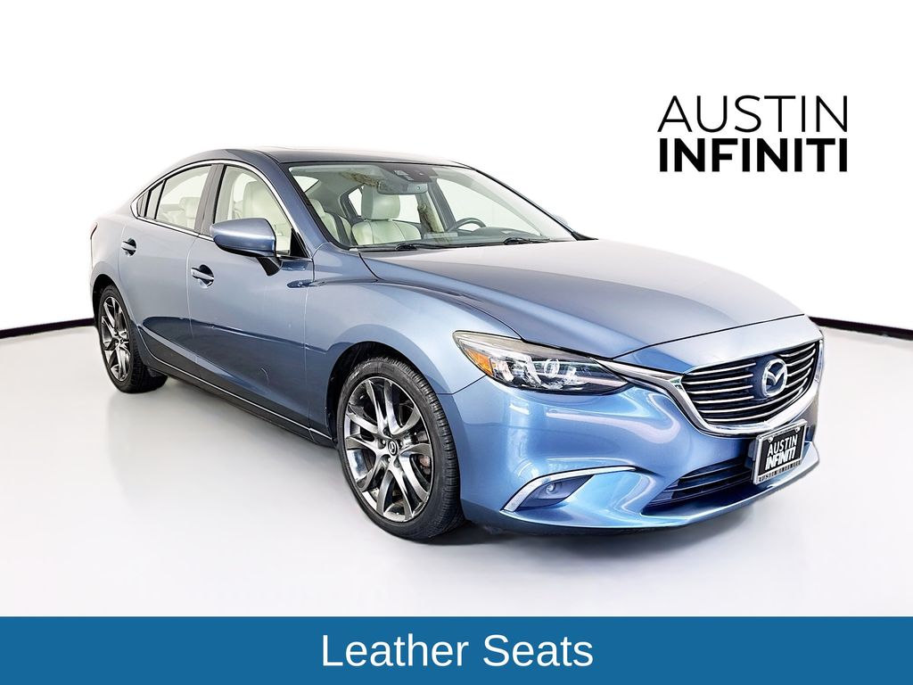Blue Reflex Mica 2016 Mazda MAZDA6 Sedan Front-Wheel Drive 6-Speed Automatic