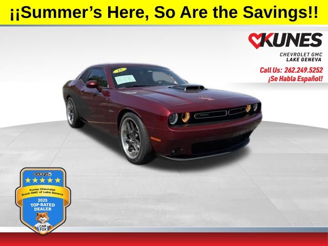 Octane Red Pearlcoat 2018 Dodge Challenger R/T RWD Coupe Rear-Wheel Drive 8-Speed Automatic