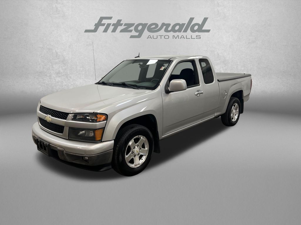 Sheer Silver Metallic 2010 Chevrolet Colorado Pickup Truck 4X2 4-Speed Automatic Overdrive
