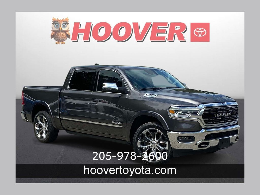 Gray (Granite Crystal Metallic Clearcoat) 2023 RAM 1500 Pickup Truck Four-Wheel Drive 8-Speed Automatic
