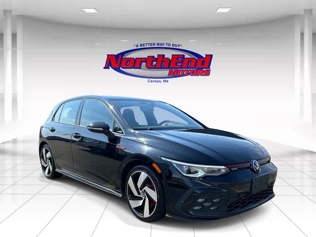 Black 2024 Volkswagen Golf GTI S FWD Hatchback Front-Wheel Drive 7-Speed Dual Clutch