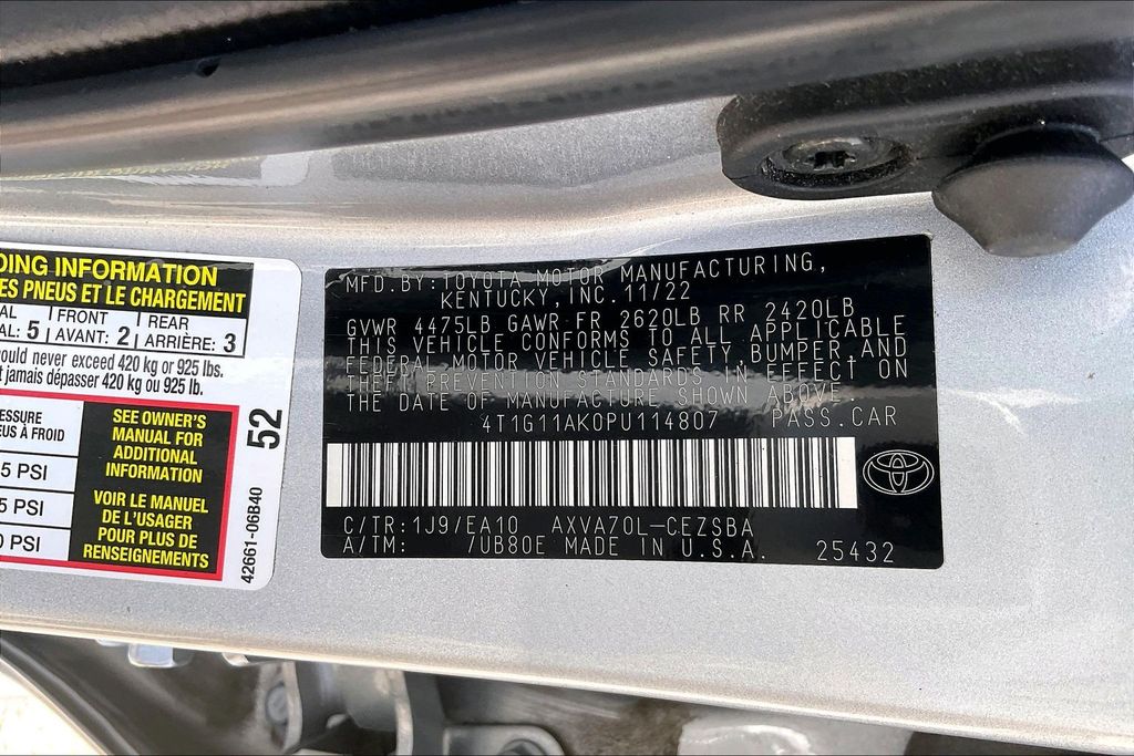 Used 2023 Toyota Camry Sedan