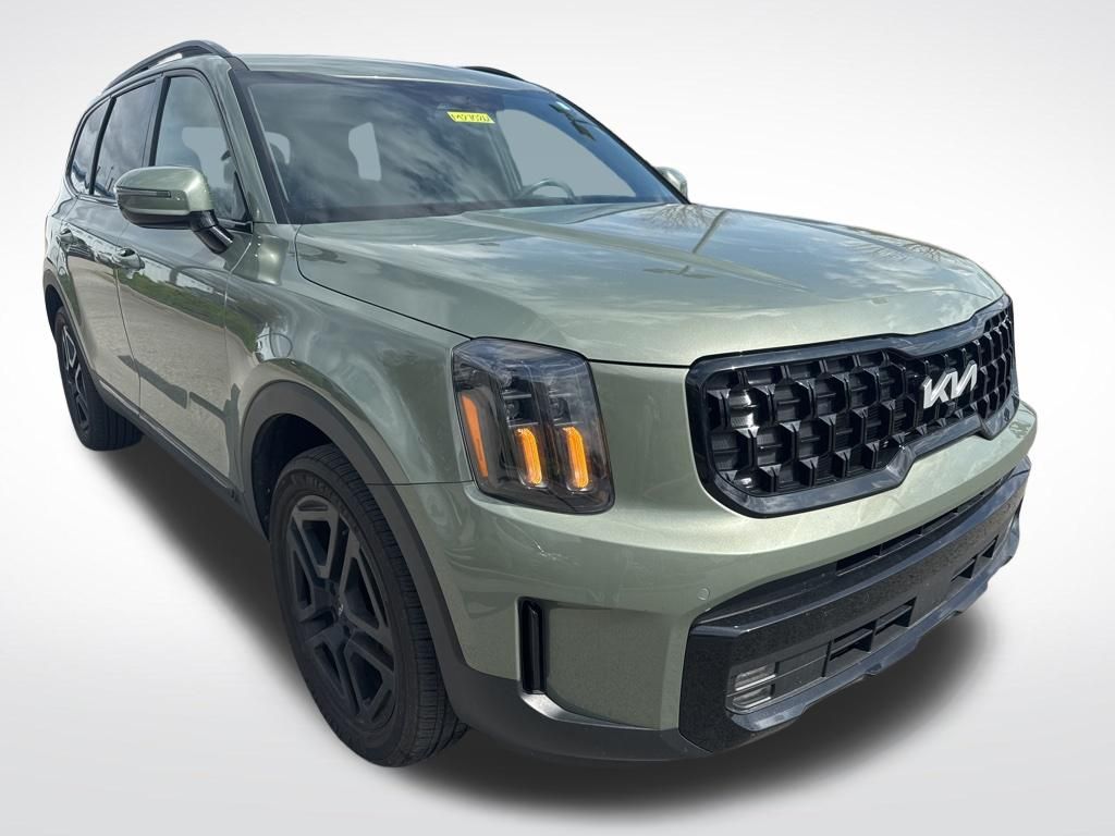Jungle Green 2024 Kia Telluride SX-Prestige X-Line AWD SUV / Crossover All-Wheel Drive 8-Speed Automatic