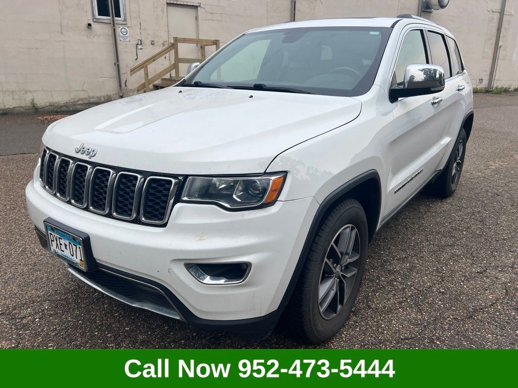 Bright White Clearcoat 2018 Jeep Grand Cherokee SUV / Crossover Four-Wheel Drive 8-Speed Automatic