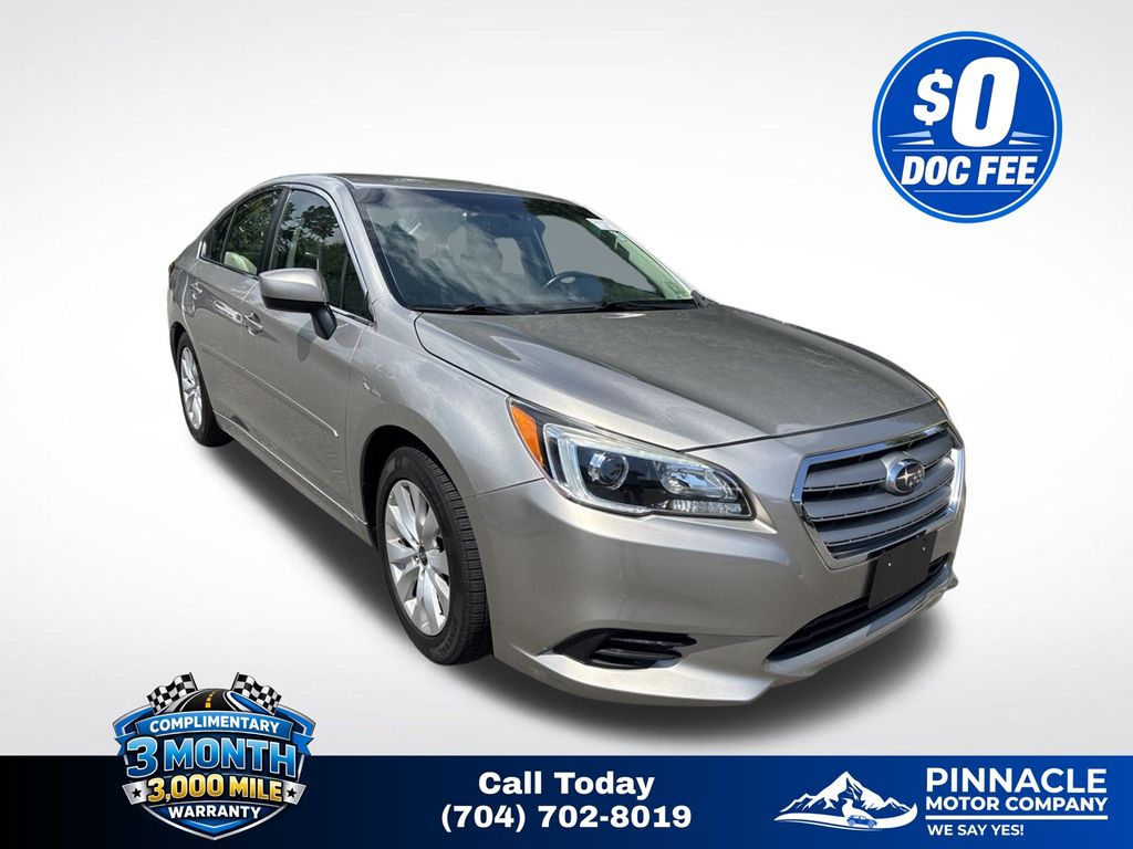 Gray (Tungsten Metallic) 2017 Subaru Legacy Sedan All-Wheel Drive Continuously Variable Transmission
