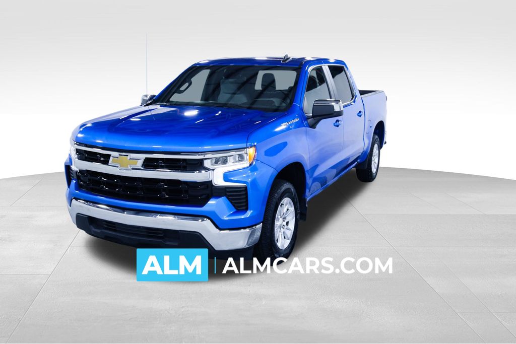 Riptide Blue Metallic 2025 Chevrolet Silverado 1500 Pickup Truck 4X2 Automatic
