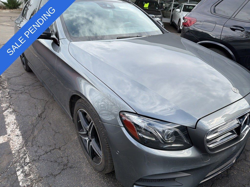 Gray 2020 Mercedes-Benz E-Class E 350 4MATIC AWD Sedan All-Wheel Drive 9-Speed Automatic