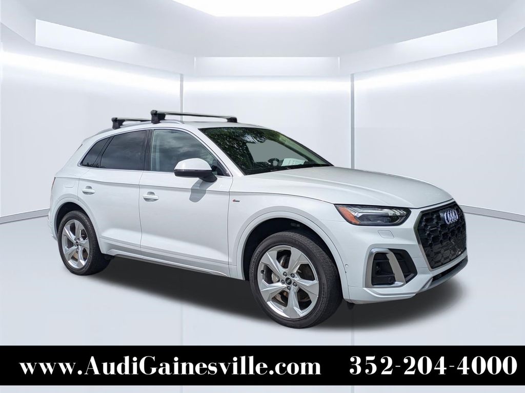 Glacier White 2023 Audi Q5 SUV / Crossover All-Wheel Drive 7-Speed Automatic