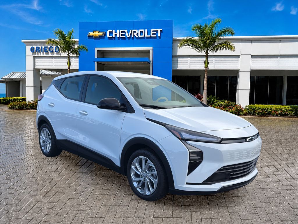 Summit White 2027 Chevrolet Bolt SUV / Crossover Front-Wheel Drive 1-Speed Automatic