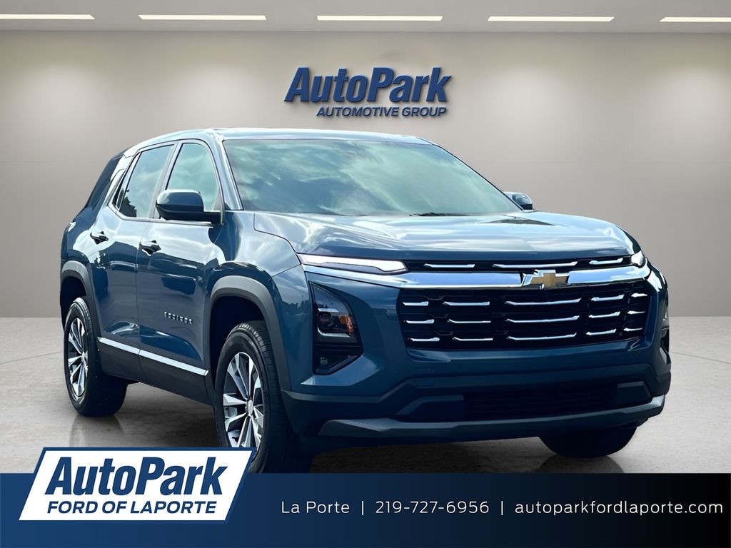 Lakeshore Blue Metallic 2025 Chevrolet Equinox SUV / Crossover Front-Wheel Drive Continuously Variable Transmission