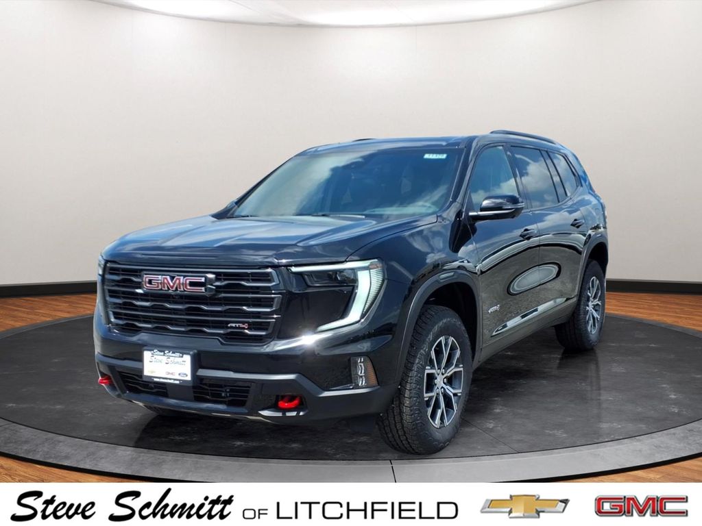 Black (Ebony Twilight Metallic) 2026 GMC Acadia SUV / Crossover Four-Wheel Drive 8-Speed Automatic