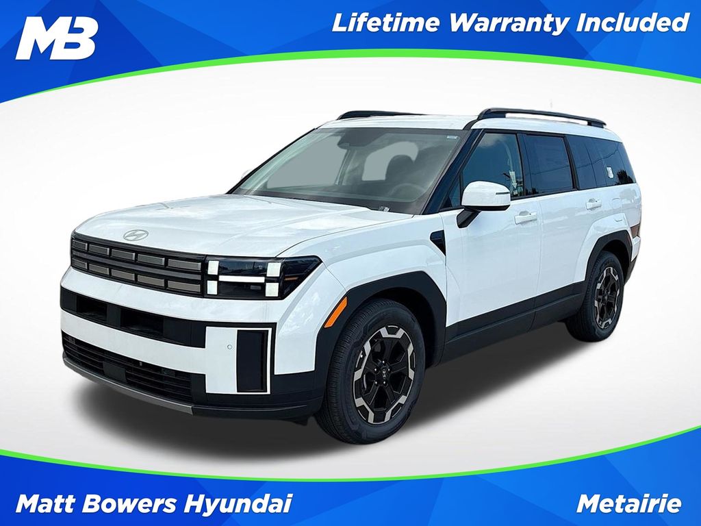 Serenity White 2026 Hyundai Santa Fe SUV / Crossover Front-Wheel Drive 8-Speed Automatic