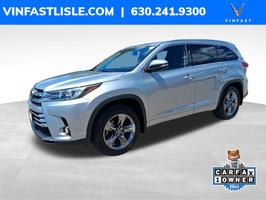 Celestial Silver Metallic 2017 Toyota Highlander SUV / Crossover All-Wheel Drive 8-Speed Automatic