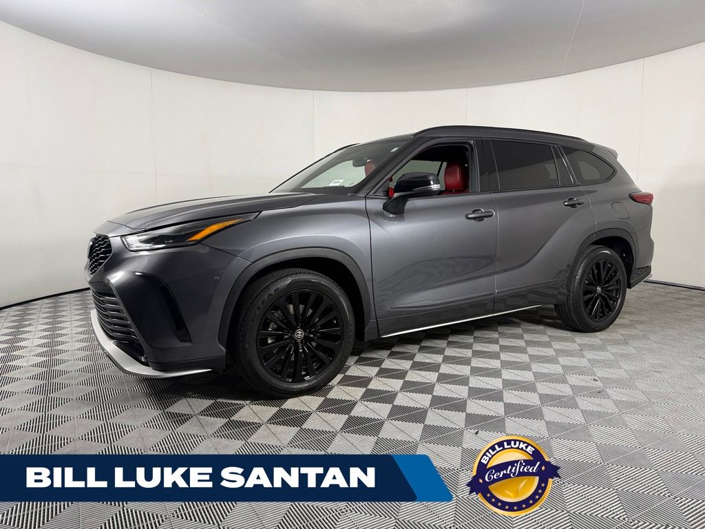 Magnetic Gray Metallic 2023 Toyota Highlander SUV / Crossover Front-Wheel Drive 8-Speed Automatic