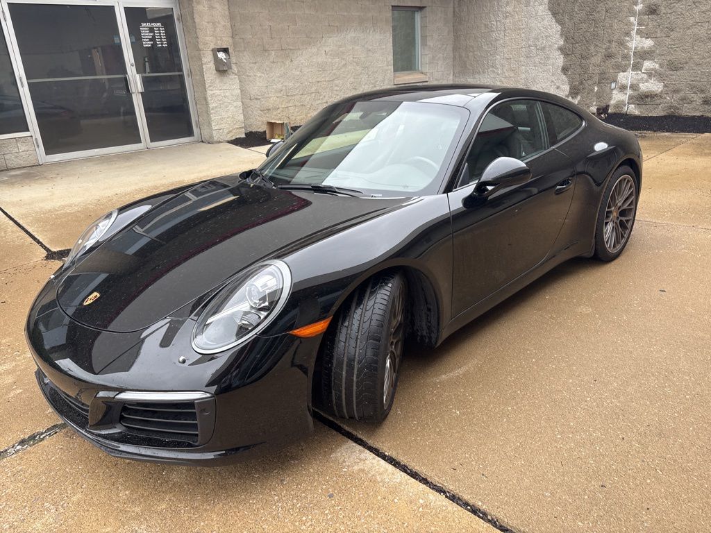 Black 2017 Porsche 911 Carrera S Coupe RWD Coupe Rear-Wheel Drive