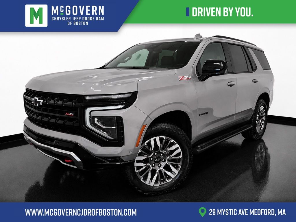 Sterling Gray Metallic 2025 Chevrolet Tahoe SUV / Crossover Four-Wheel Drive