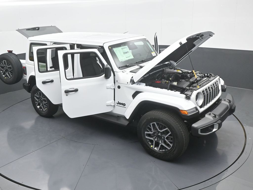 New 2026 Bright White Clearcoat Jeep Sahara image 68