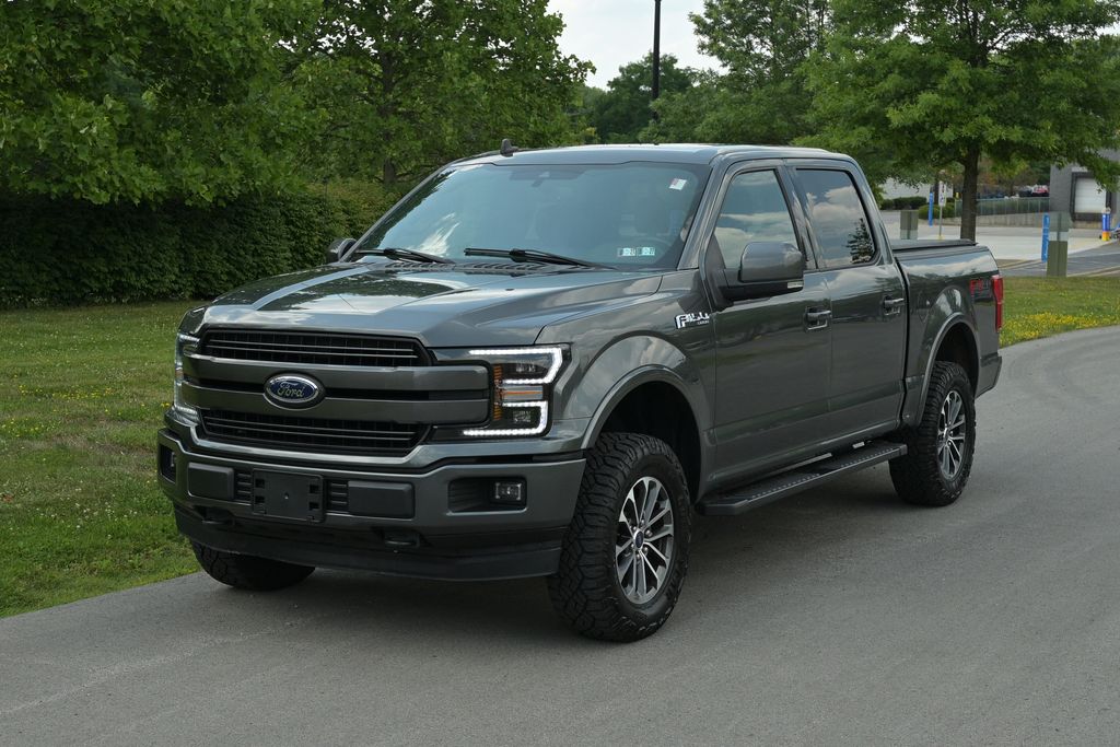 Gray (Magnetic Metallic) 2019 Ford F-150 Pickup Truck Four-Wheel Drive Automatic