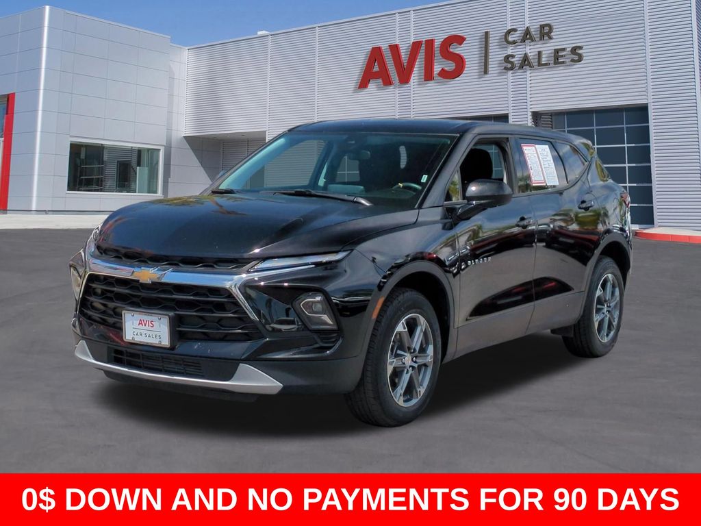 Black 2025 Chevrolet Blazer LT AWD SUV / Crossover 9-Speed Automatic Overdrive