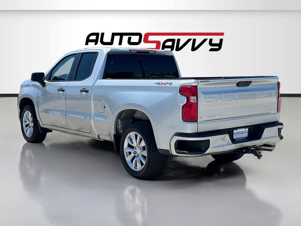 2019 Chevrolet Silverado 1500 Custom Silver at Traditions Chevrolet