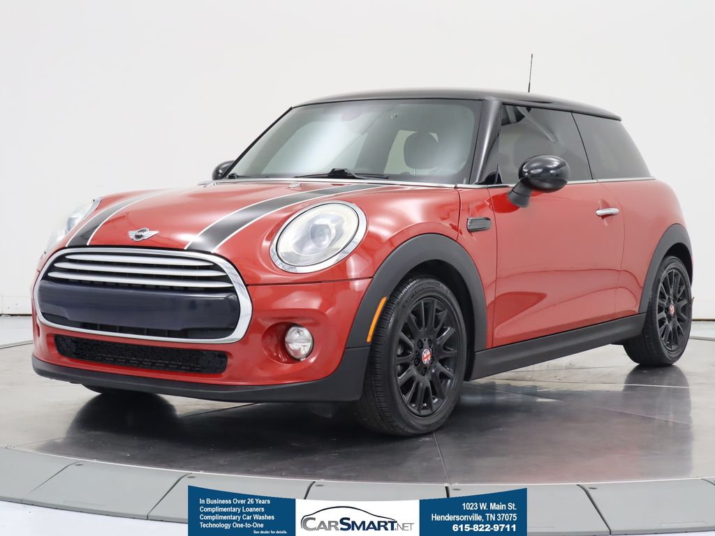 Blazing Red 2015 MINI Cooper 2-Door Hatchback FWD Hatchback Front-Wheel Drive 6-Speed Automatic