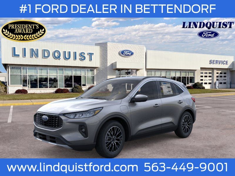 Carbonized Gray Metallic 2025 Ford Escape Hybrid Plug-in SUV / Crossover Front-Wheel Drive Continuously Variable Transmission