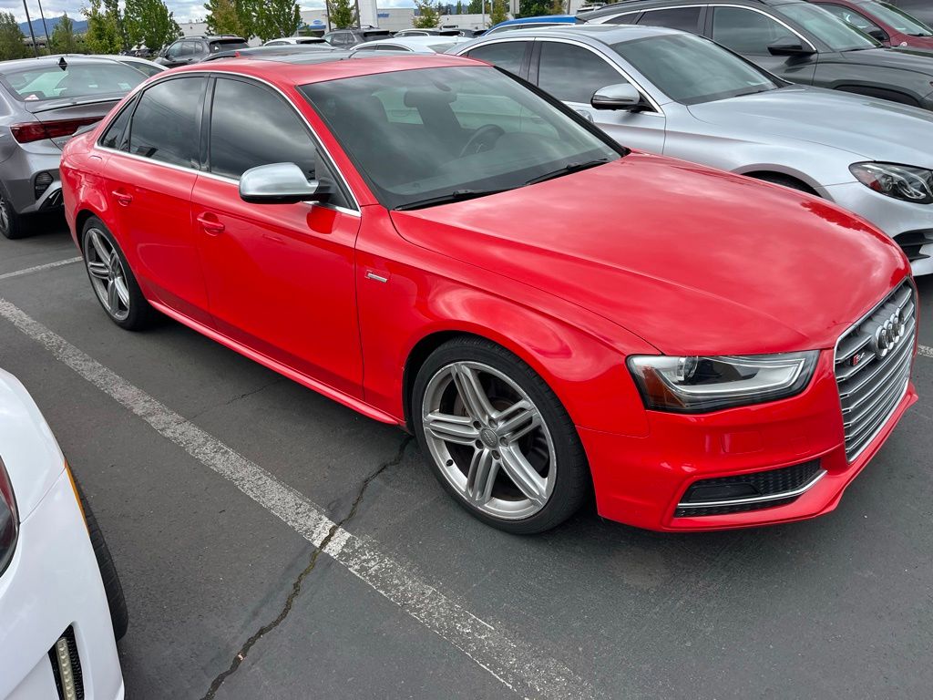 Misano Red Pearl 2013 Audi S4 3.0T quattro Premium Plus Sedan AWD Sedan All-Wheel Drive 7-Speed Automatic
