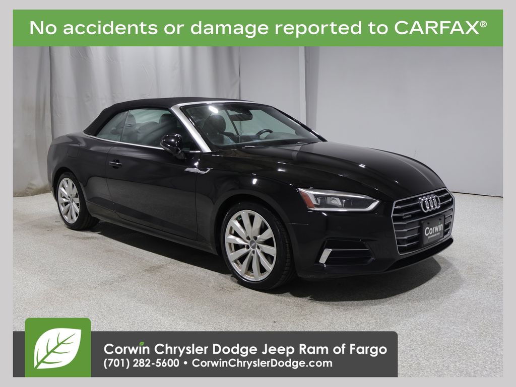 2018 Audi A5 2.0T quattro Premium Plus Cabriolet AWD