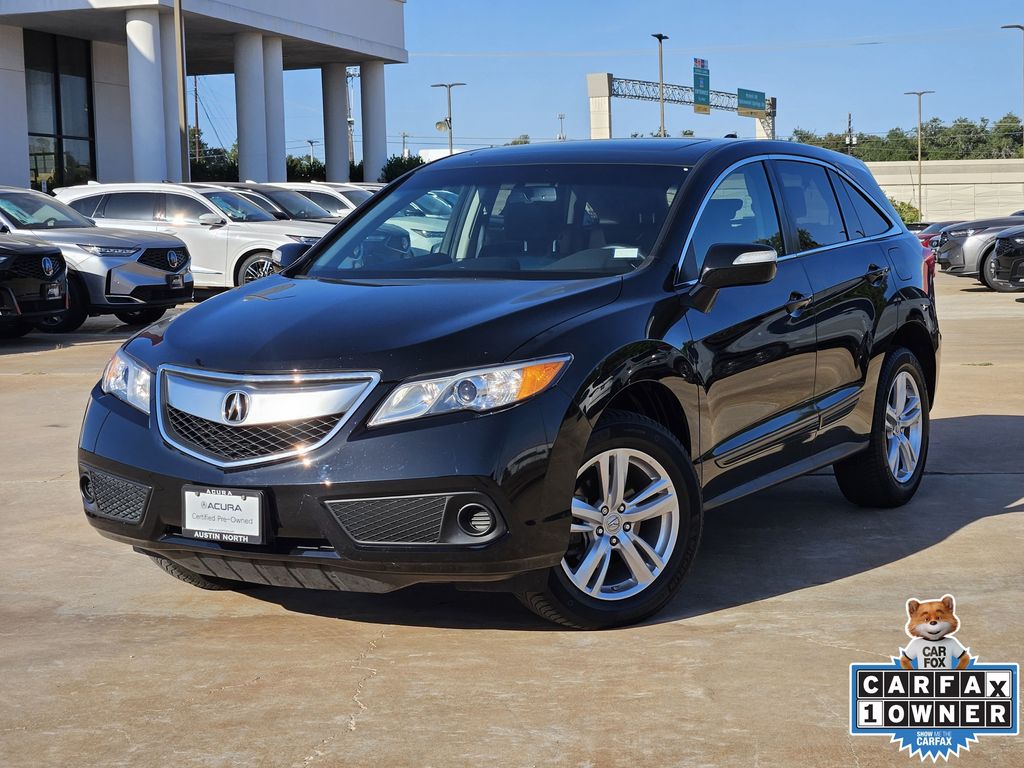 Crystal Black Pearl 2015 Acura RDX SUV / Crossover Front-Wheel Drive 6-Speed Automatic