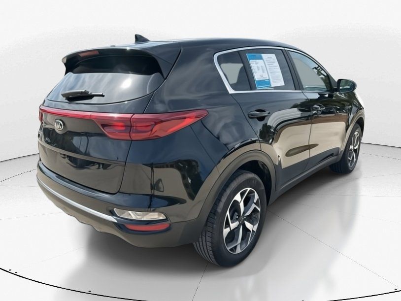 2022 Black Cherry Pearl Kia Sportage LX AWD SUV