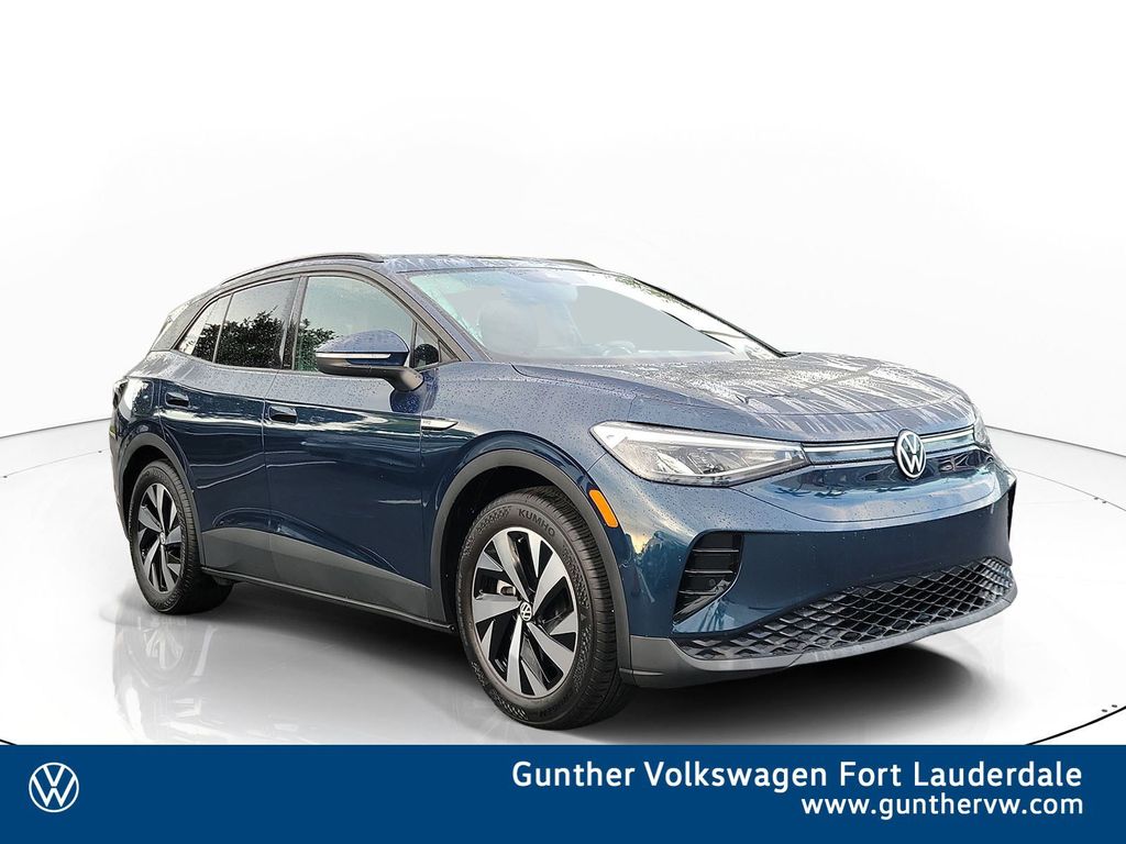 Blue Metallic 2023 Volkswagen ID.4 SUV / Crossover Rear-Wheel Drive Automatic