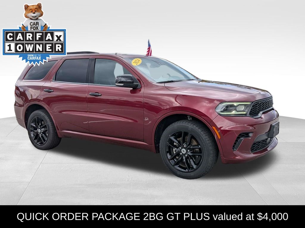 Red 2024 Dodge Durango SUV / Crossover All-Wheel Drive 8-Speed Automatic