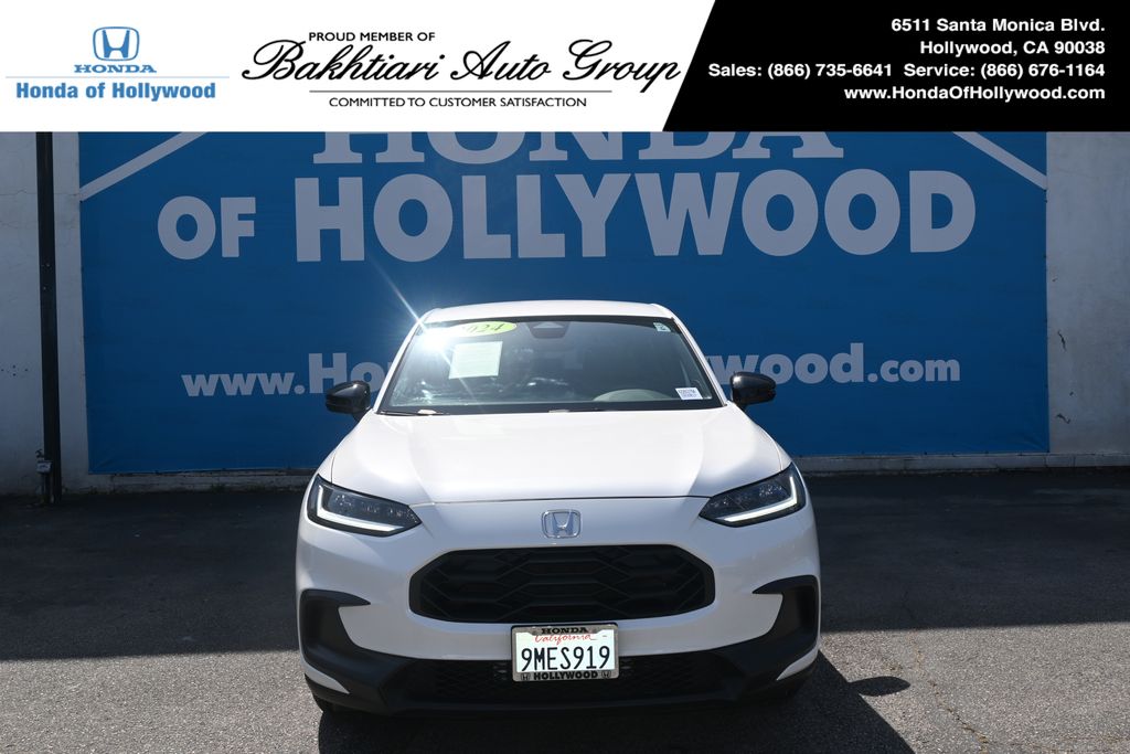 White 2024 Honda HR-V SUV / Crossover Front-Wheel Drive Continuously Variable Transmission