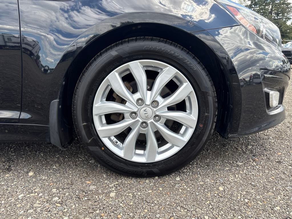 2015 Ebony Black Kia Optima EX FWD Sedan