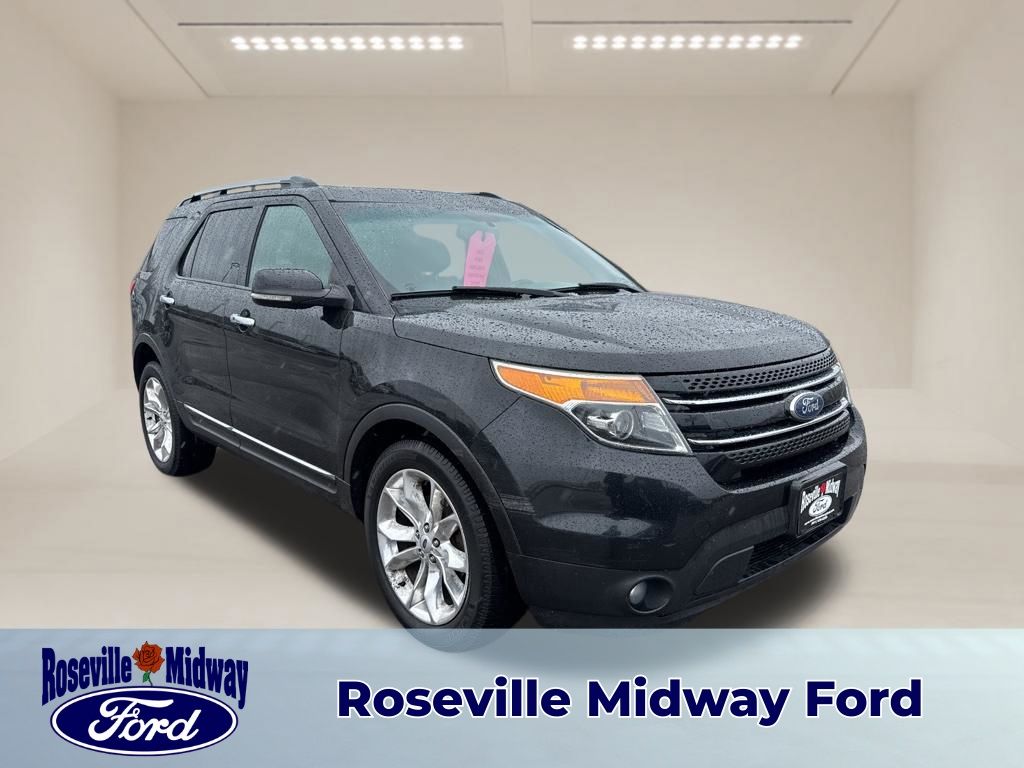 Tuxedo Black Metallic 2012 Ford Explorer Limited 4WD SUV / Crossover All-Wheel Drive 6-Speed Automatic