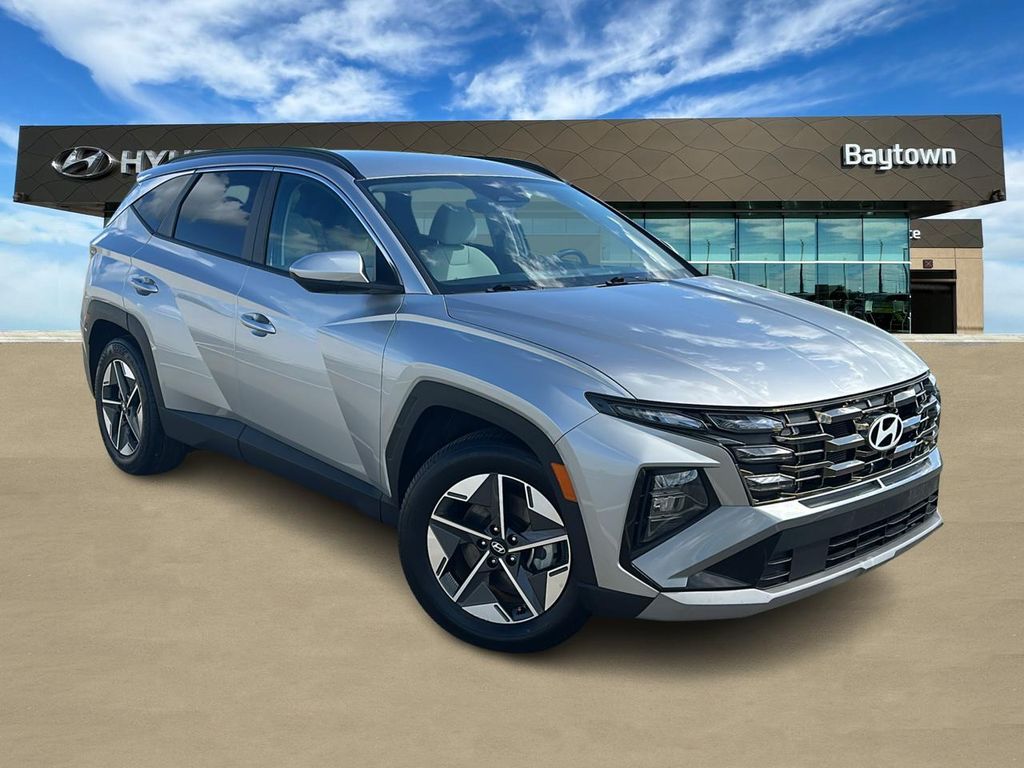 2025 Hyundai Tucson SEL Silver at DeMontrond Ford
