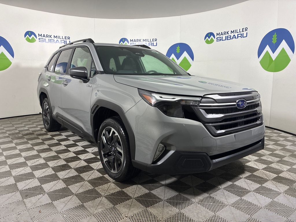 River Rock Pearl 2026 Subaru Forester Hybrid Premium AWD SUV / Crossover All-Wheel Drive Continuously Variable Transmission