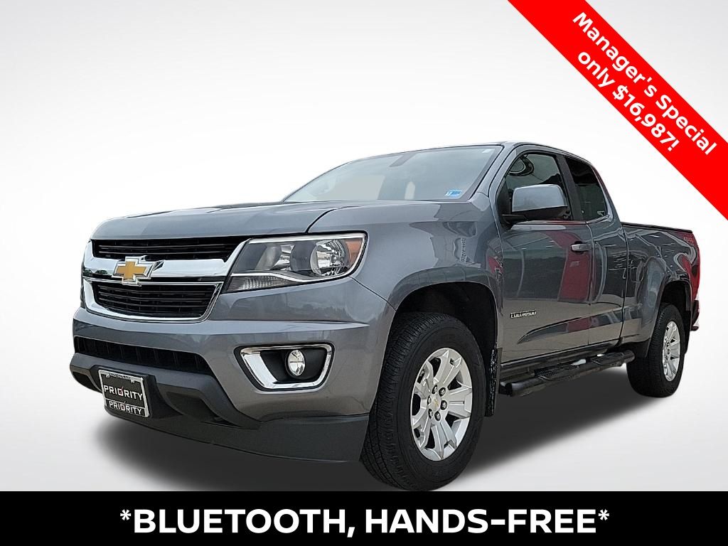 Gray (Satin Steel Metallic) 2020 Chevrolet Colorado Pickup Truck Four-Wheel Drive 8-Speed Automatic