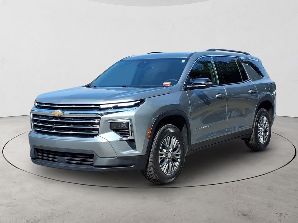 Sterling Gray Metallic 2025 Chevrolet Traverse SUV / Crossover Four-Wheel Drive 8-Speed Automatic