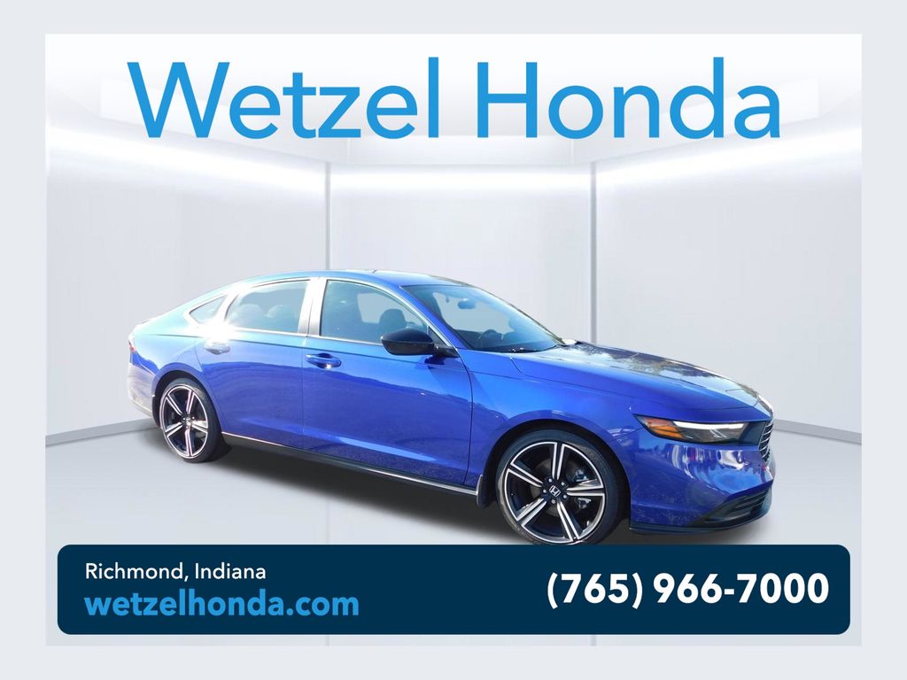Still Night Pearl 2024 Honda Accord Hybrid Sedan Front-Wheel Drive Continuously Variable Transmission