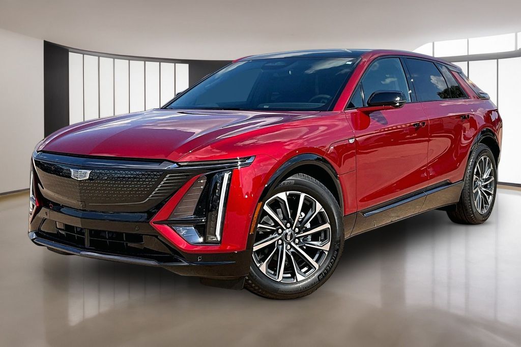 Radiant Red Tintcoat 2027 Cadillac LYRIQ SUV / Crossover Rear-Wheel Drive 1-Speed Automatic