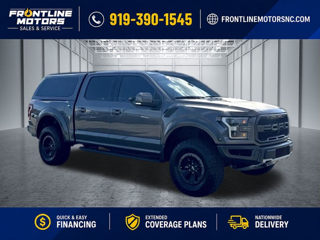 Gray (Magnetic Metallic) 2017 Ford F-150 Pickup Truck Four-Wheel Drive 10-Speed Automatic