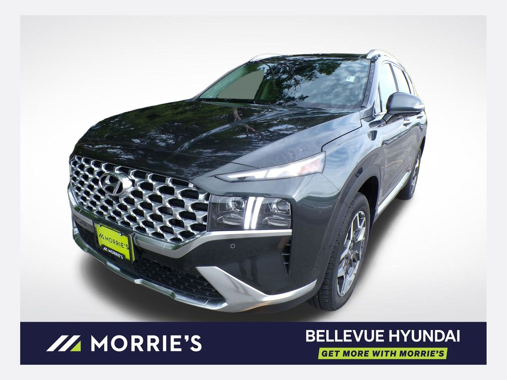 Portofino Gray 2023 Hyundai Santa Fe SUV / Crossover All-Wheel Drive Automatic