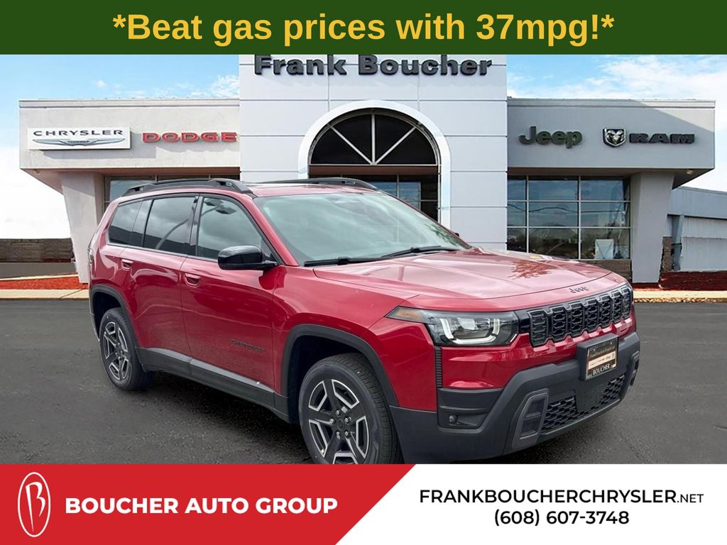 Red Hot Pearlcoat 2026 Jeep Cherokee Limited 4WD SUV / Crossover Four-Wheel Drive Continuously Variable Transmission