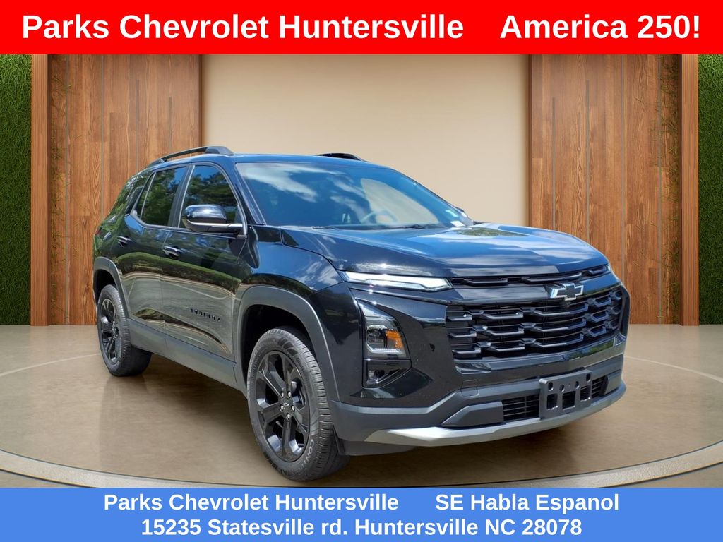 Mosaic Black Metallic 2026 Chevrolet Equinox SUV / Crossover Front-Wheel Drive Continuously Variable Transmission